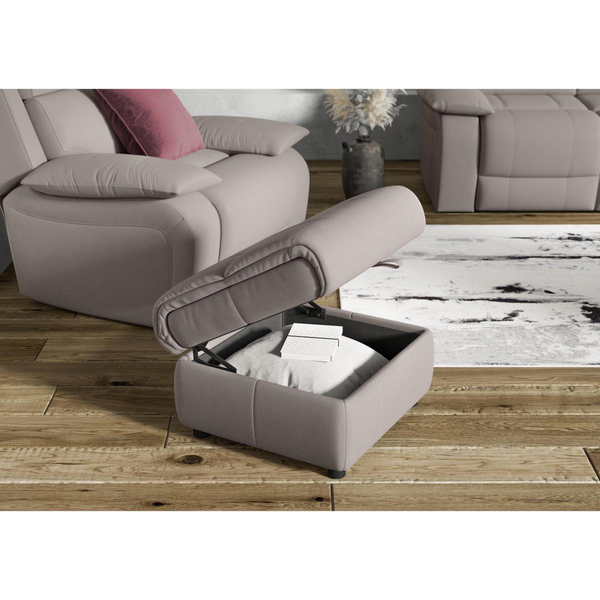 Moreno Fabric Footstool – image 3
