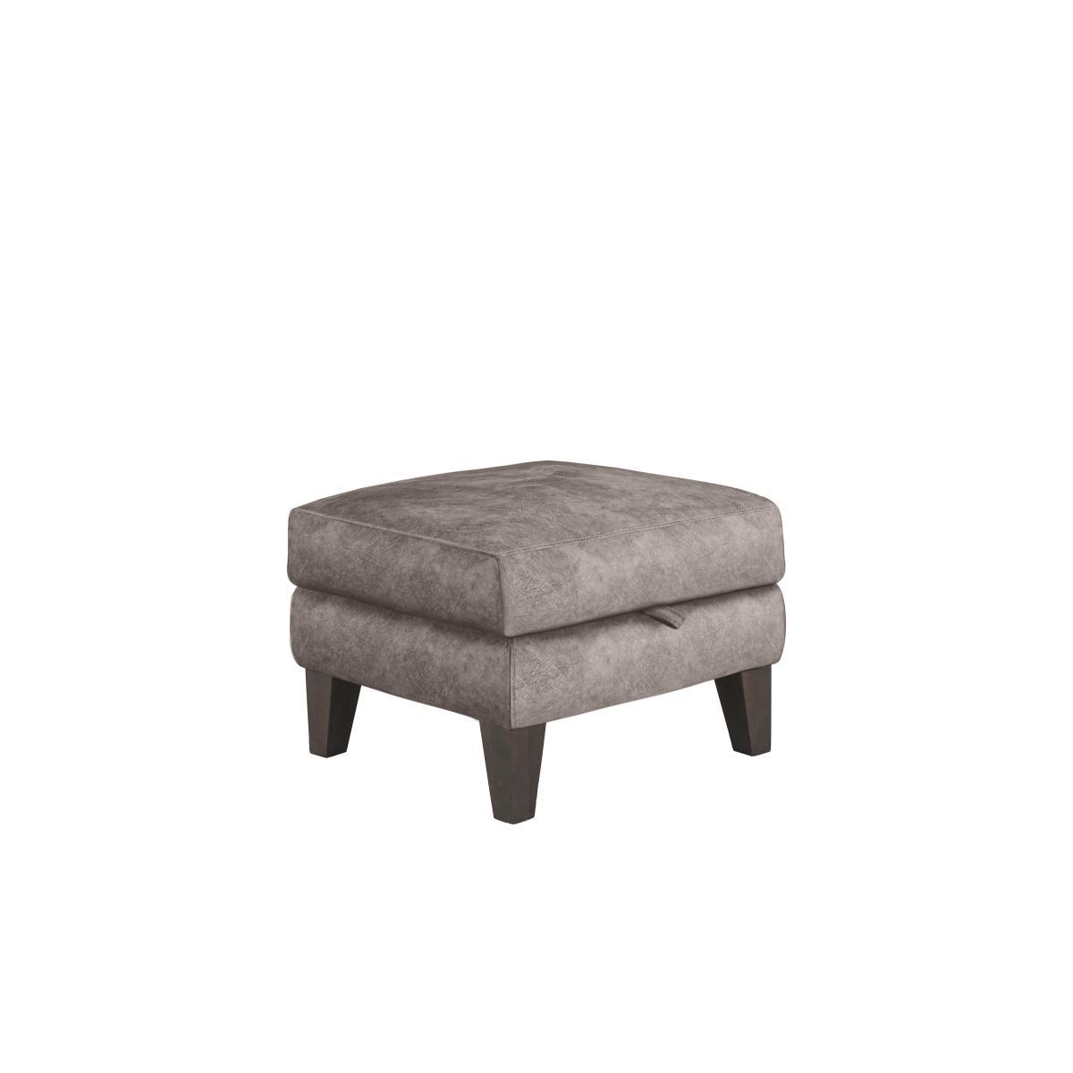 Catania Fabric Storage Stool – image 3