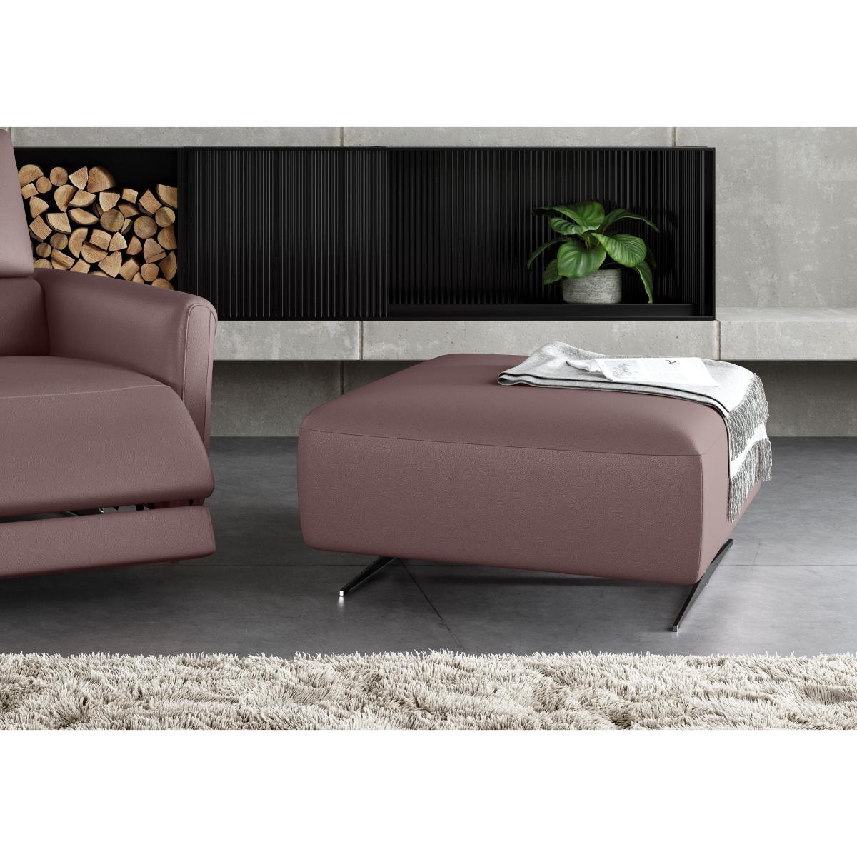 Nicoletti - Bella Leather Footstool - White – image 2