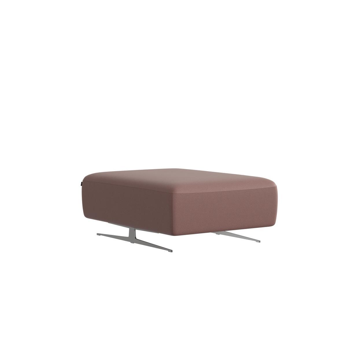 Nicoletti - Bella Leather Footstool - White – image 3