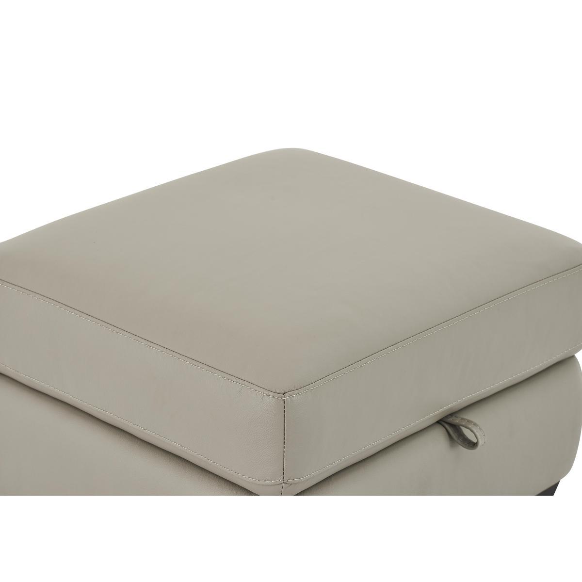 Compact Collection Midi Leather Footstool- World of Leather – image 6