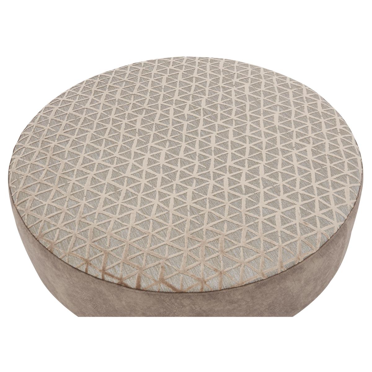 Ariana Fabric Twister Footstool - Dapple Ocean – image 4