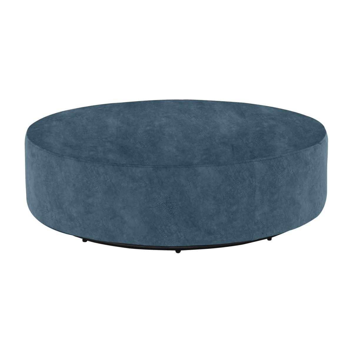 Ariana Fabric Twister Footstool - Dapple Ocean – image 1