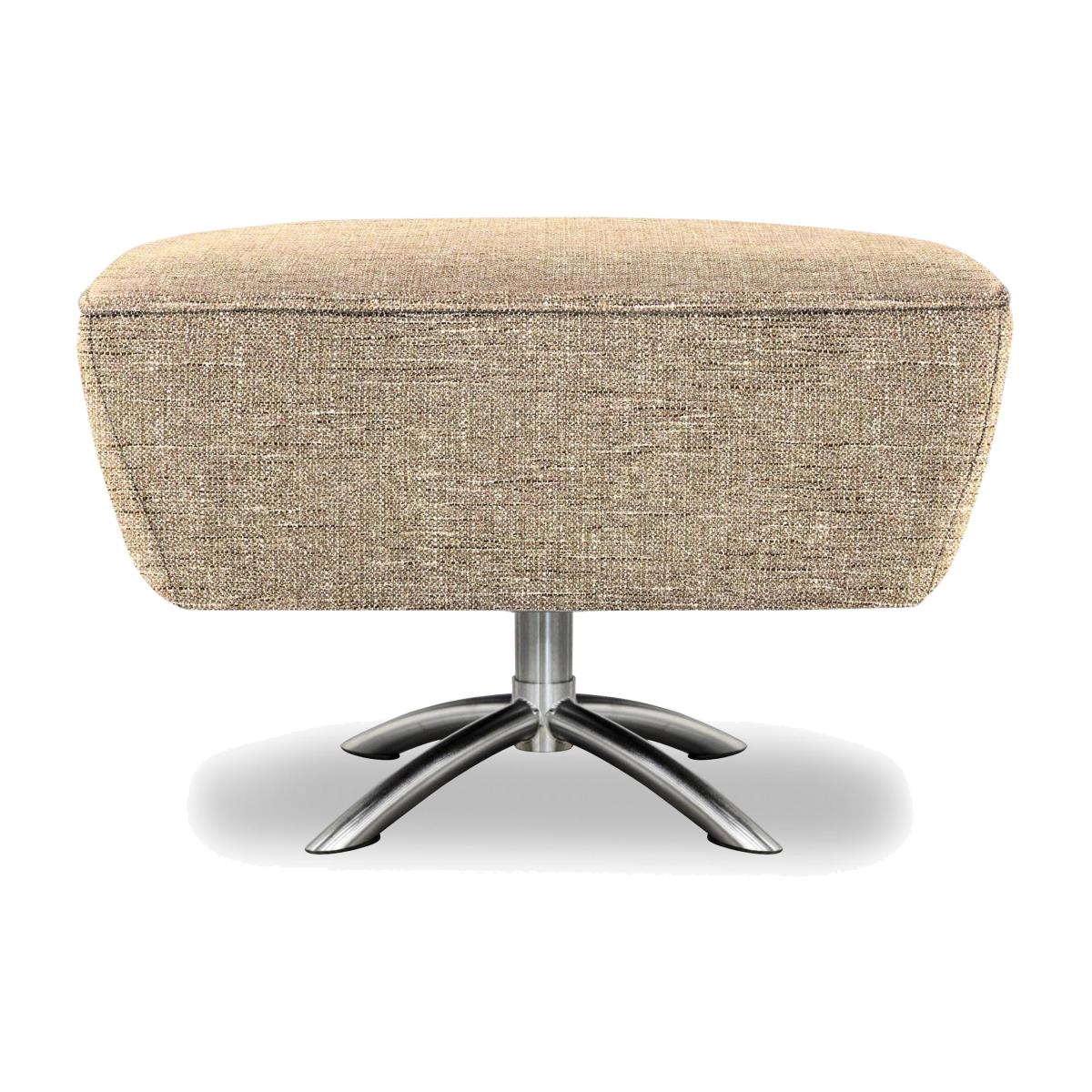 G Plan - Arlo Fabric Swivel Footstool - Dapple Sparrow – image 1