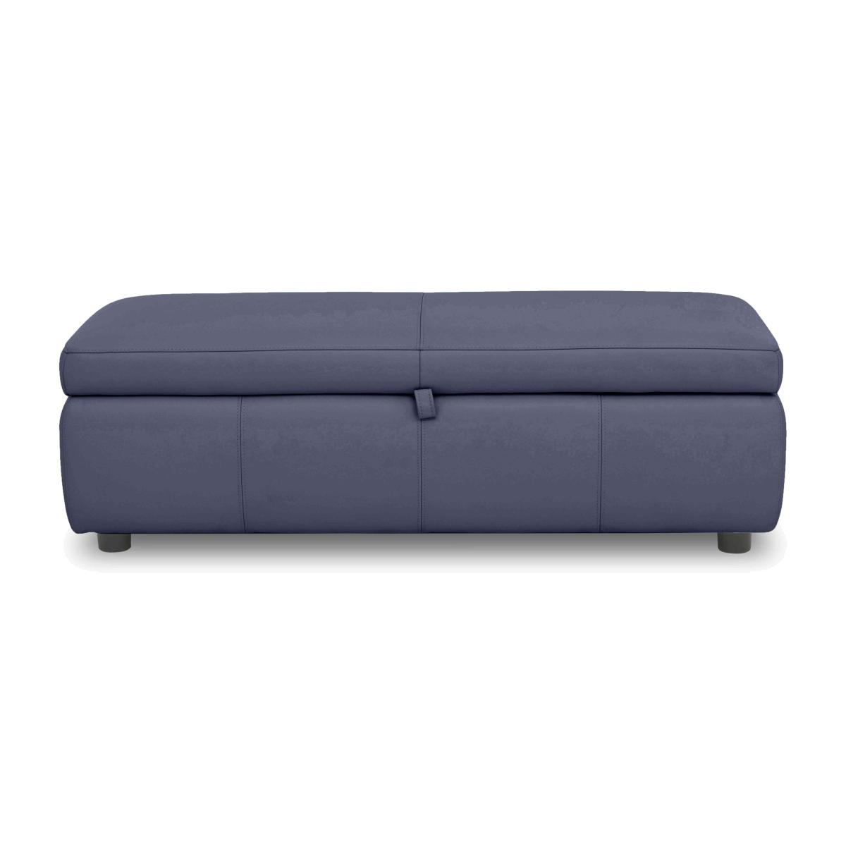 Stark 150cm Leather Blanket Box - Ocean