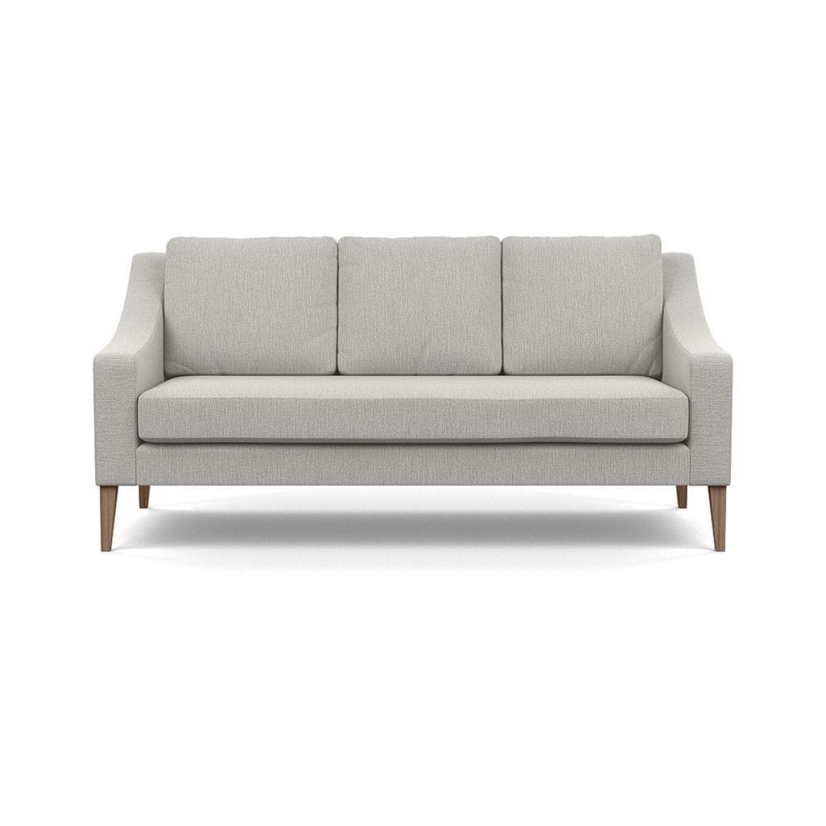 Heal's Eton Footstool Smart Linen Mix Silver Black Feet - Heal's UK Furniture – image 13