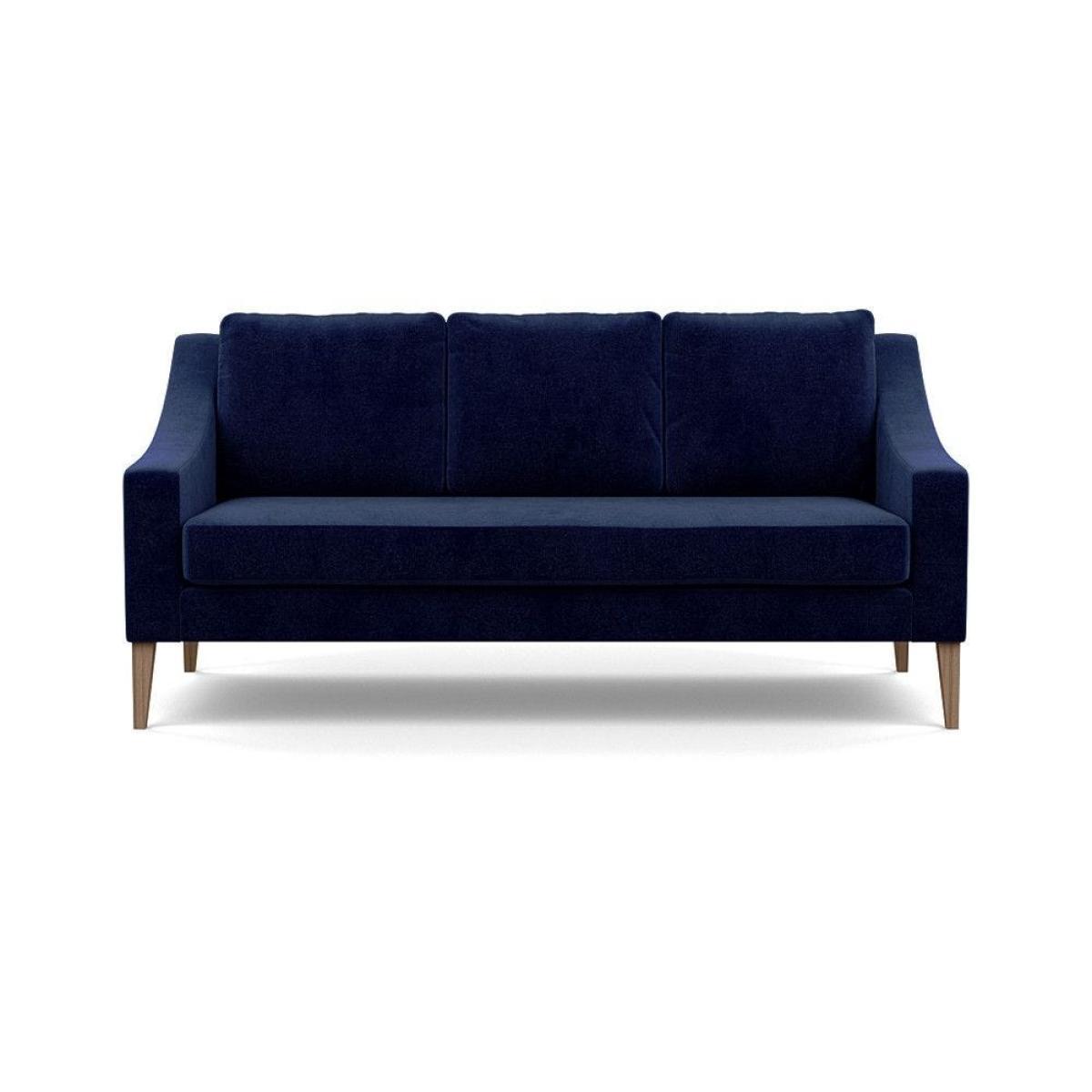 Heal's Eton Footstool Smart Linen Mix Silver Black Feet - Heal's UK Furniture – image 14