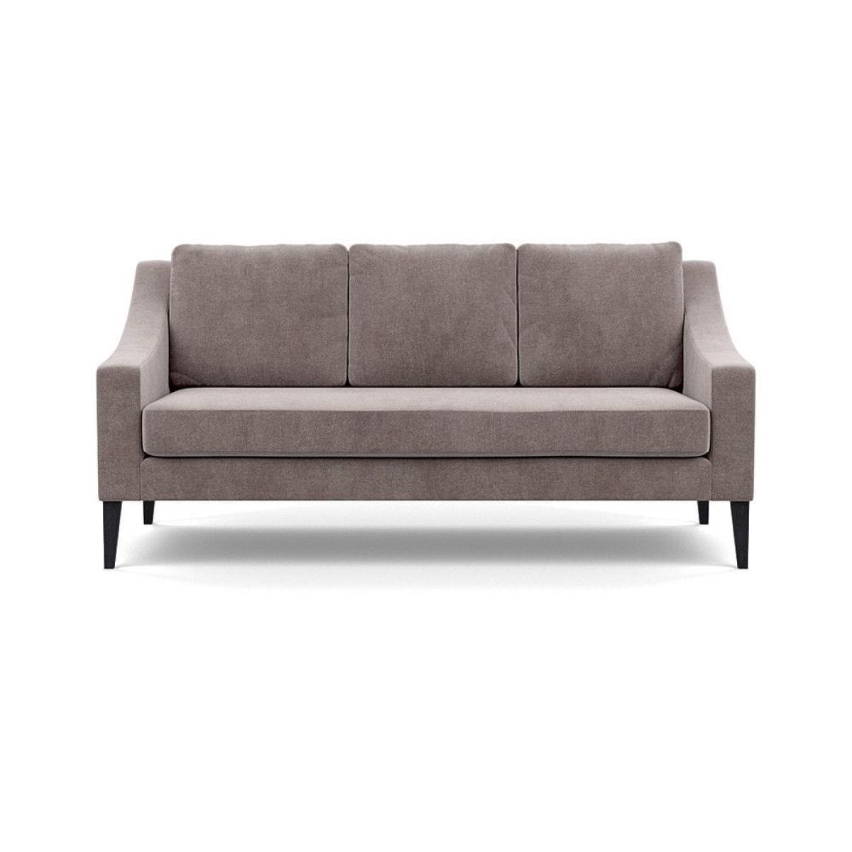 Heal's Eton Footstool Smart Linen Mix Silver Black Feet - Heal's UK Furniture – image 19