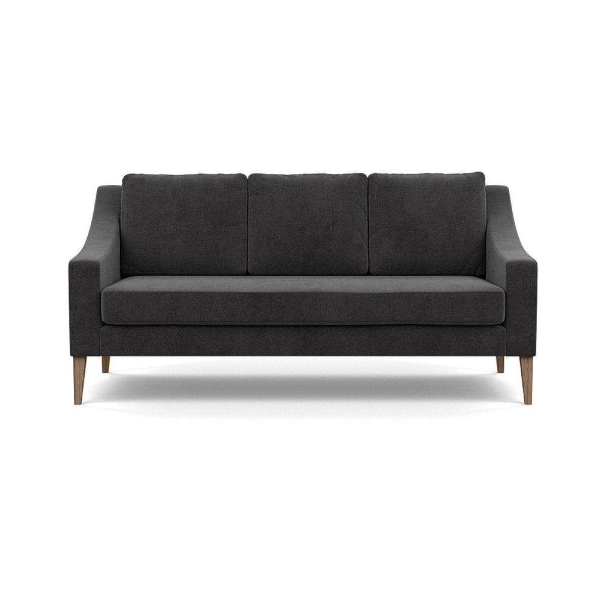 Heal's Eton Footstool Smart Linen Mix Silver Black Feet - Heal's UK Furniture – image 56