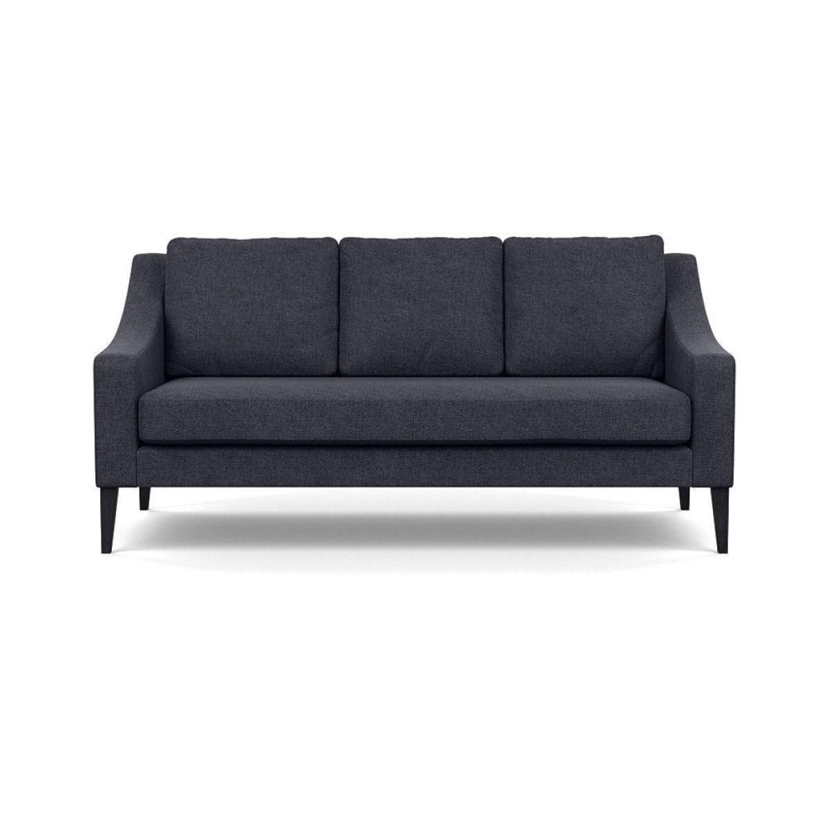 Heal's Eton Footstool Smart Linen Mix Silver Black Feet - Heal's UK Furniture – image 57