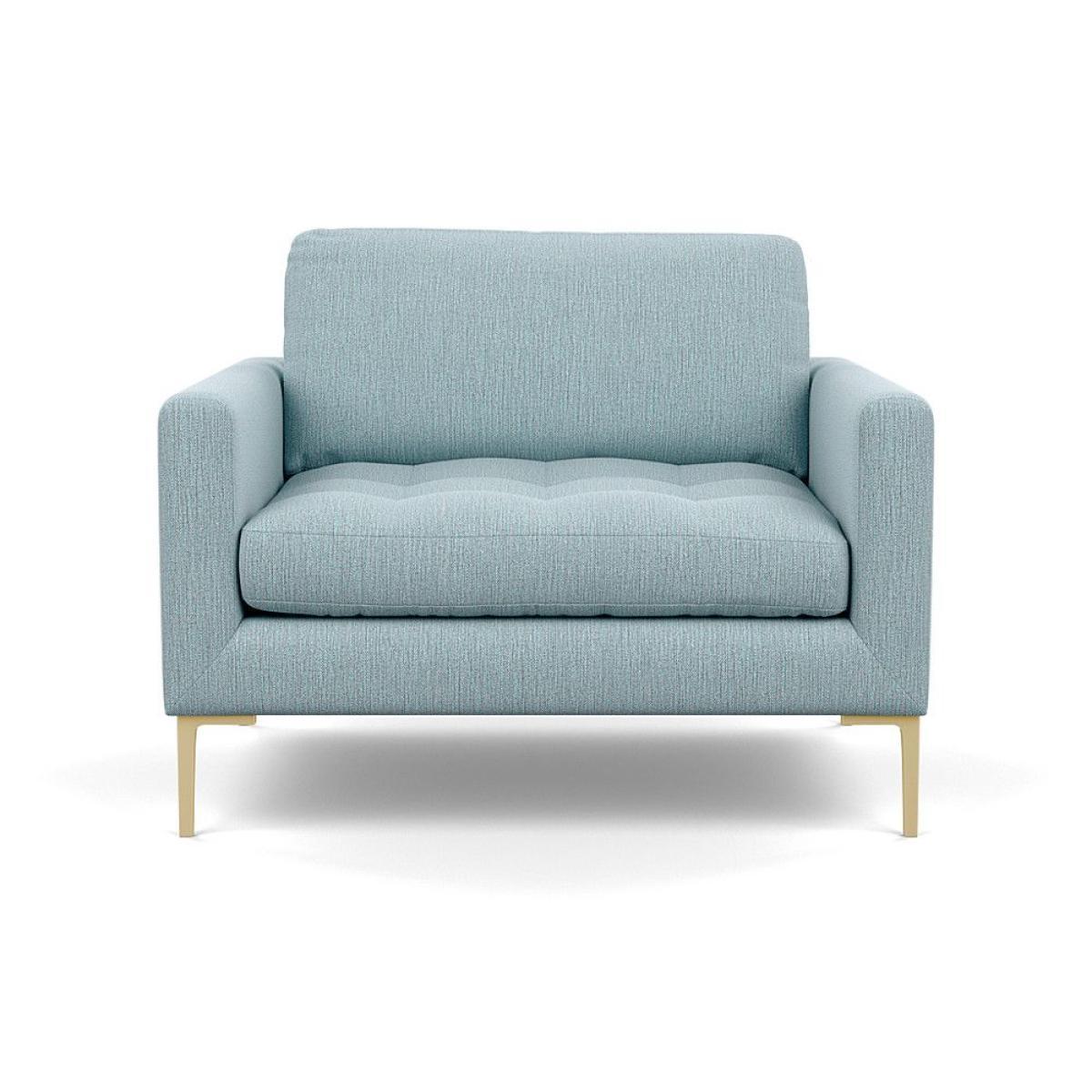 Heal's Richmond Ottoman Capelo LinenCotton Sea Salt - Heal's UK Furniture – image 3