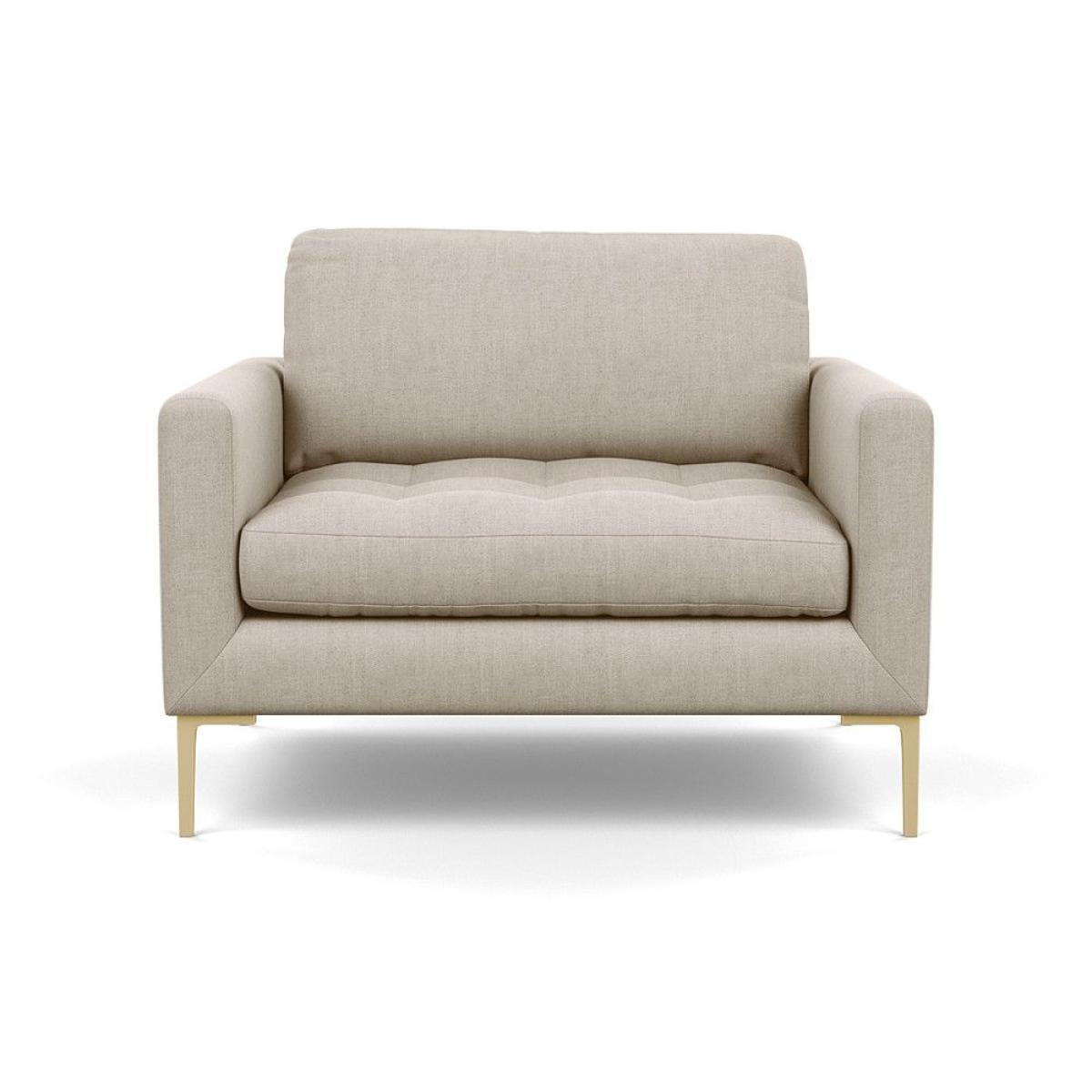 Heal's Richmond Ottoman Capelo LinenCotton Sea Salt - Heal's UK Furniture – image 22