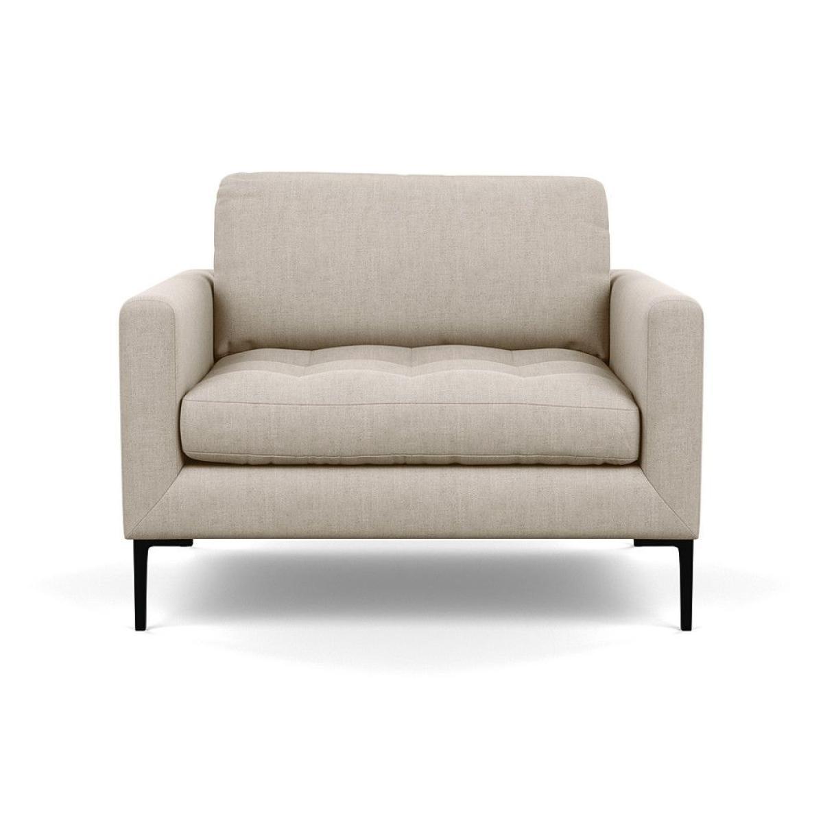 Heal's Richmond Ottoman Capelo LinenCotton Sea Salt - Heal's UK Furniture – image 100