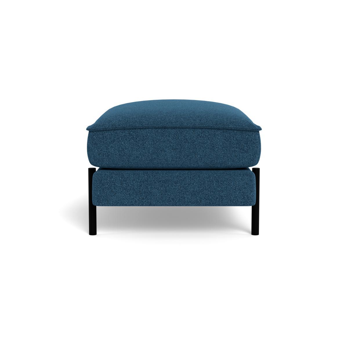 Heal's Tortona Footstool Texture Ink - Heal's UK Furniture – image 3