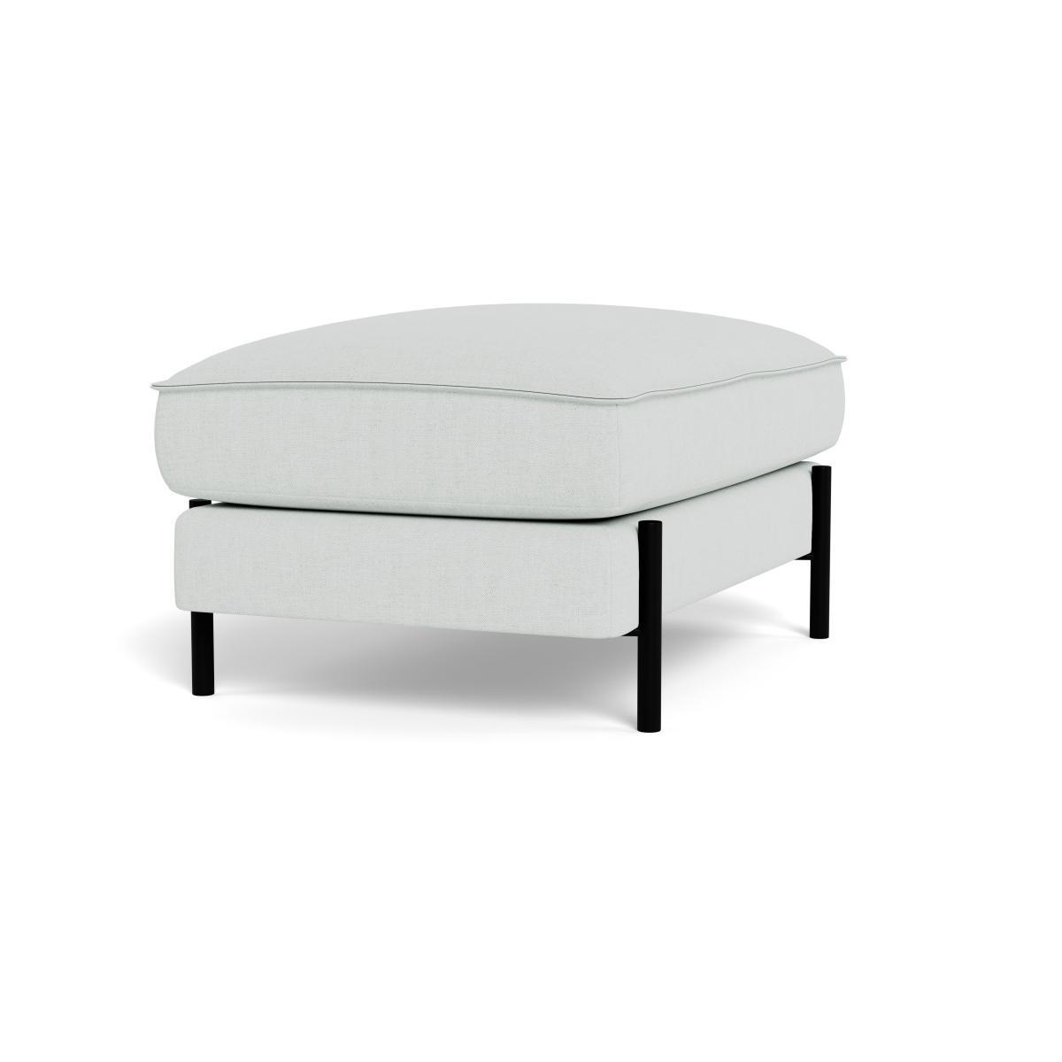 Heal's Tortona Footstool Broad Weave Tin - Heal's UK Furniture – image 2