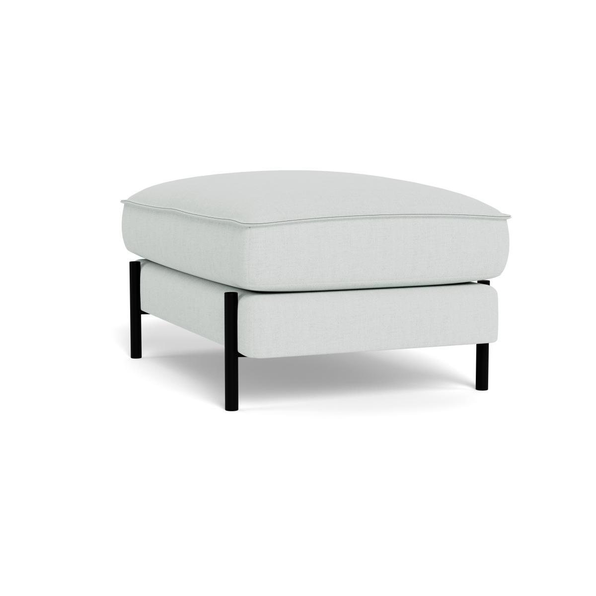 Heal's Tortona Footstool Broad Weave Tin - Heal's UK Furniture – image 4
