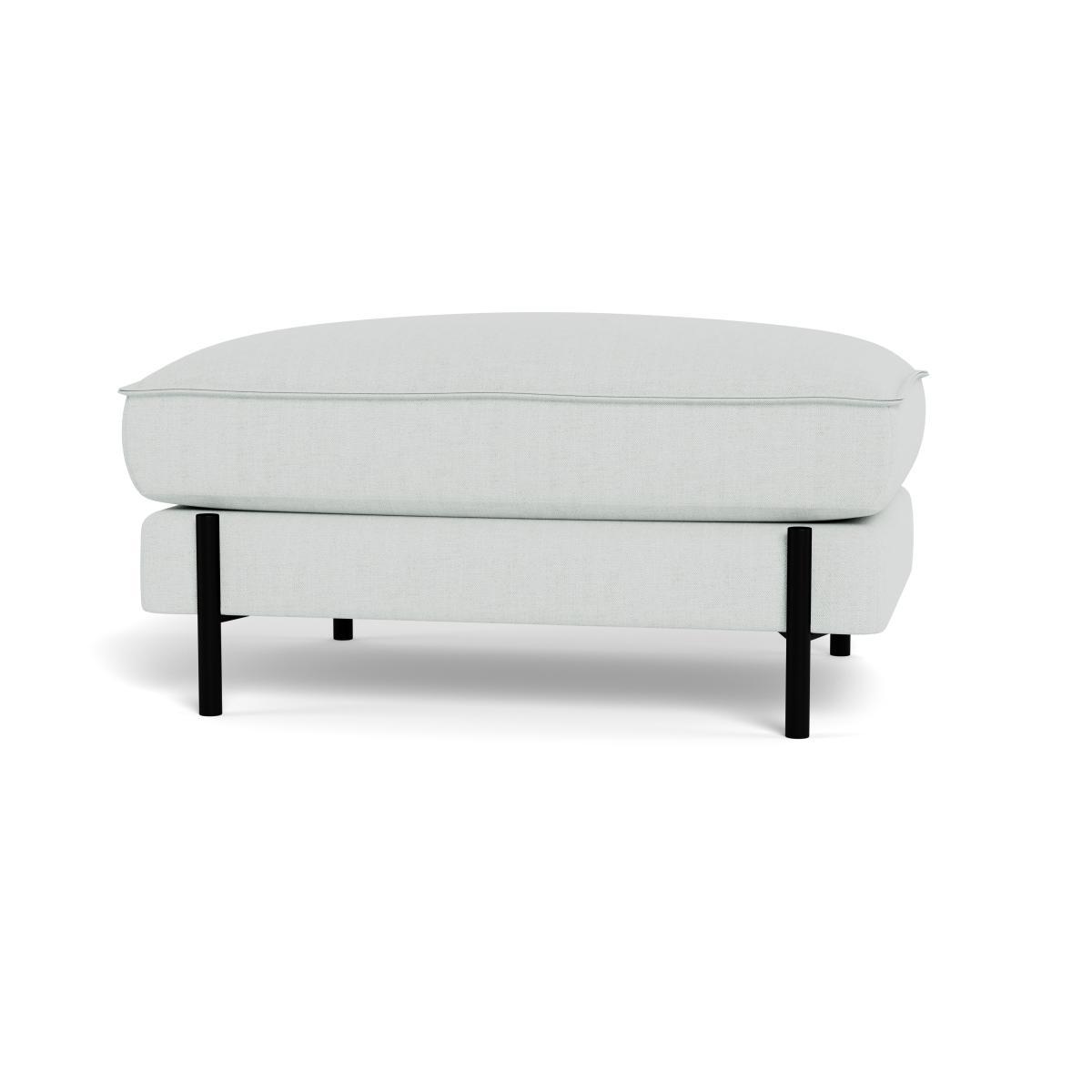 Heal's Tortona Footstool Broad Weave Tin - Heal's UK Furniture – image 5