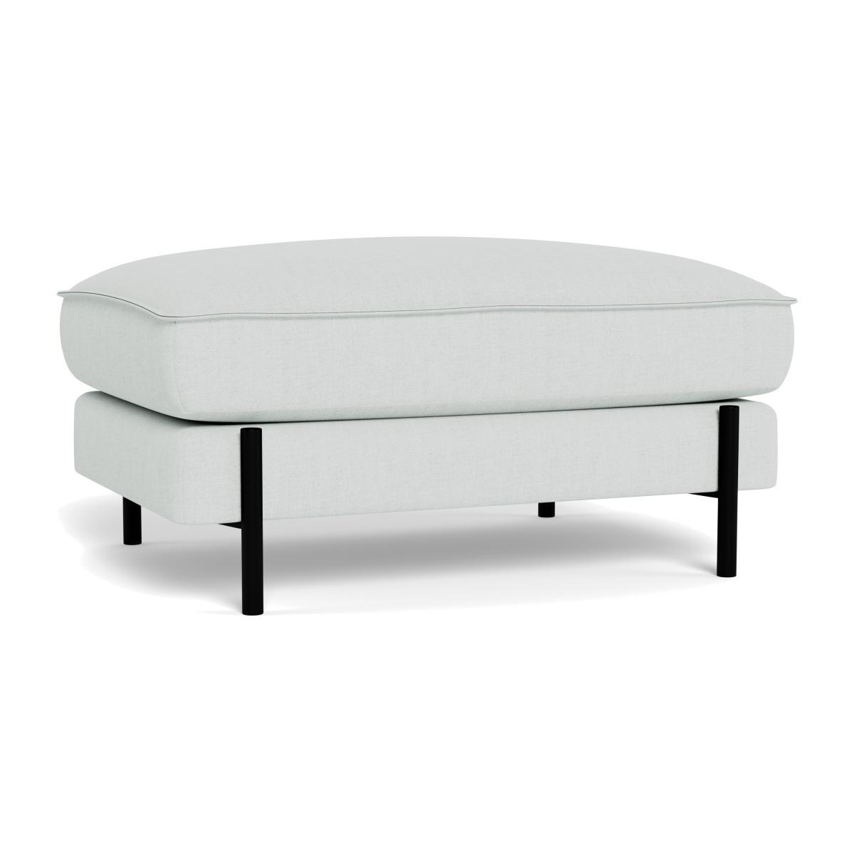 Heal's Tortona Footstool Broad Weave Tin - Heal's UK Furniture – image 1