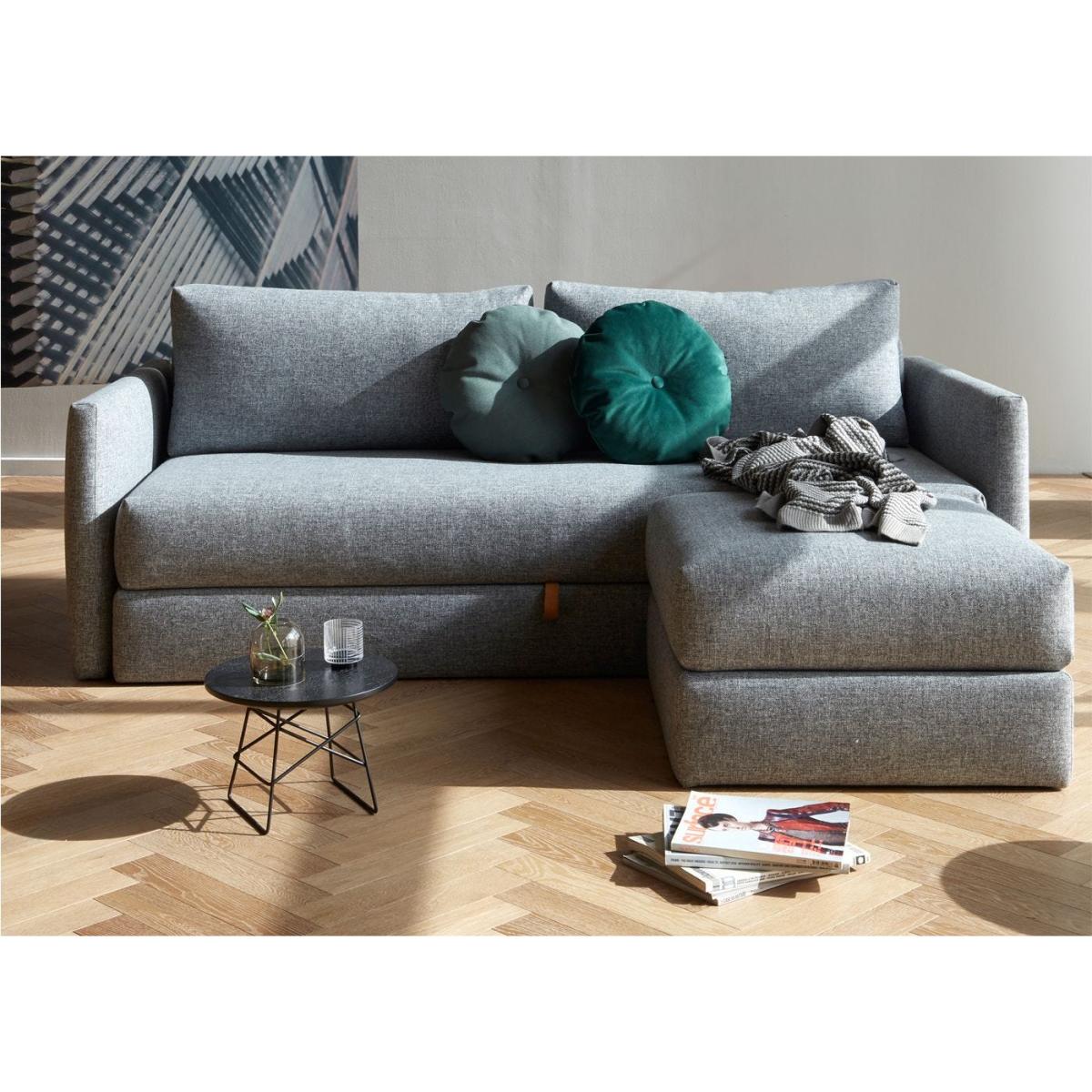 Heal's Oswald Storage Footstool Dessin Blue - Heal's UK Furniture – image 5