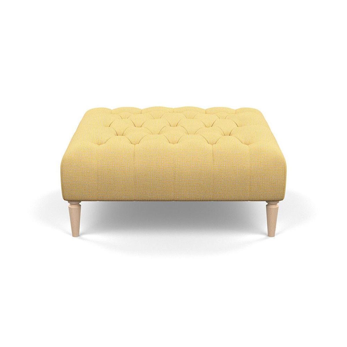 Heal's Balmoral Ottoman Capelo LinenCotton Sea Shanty Walnut Feet - Heal's UK Furniture – image 105