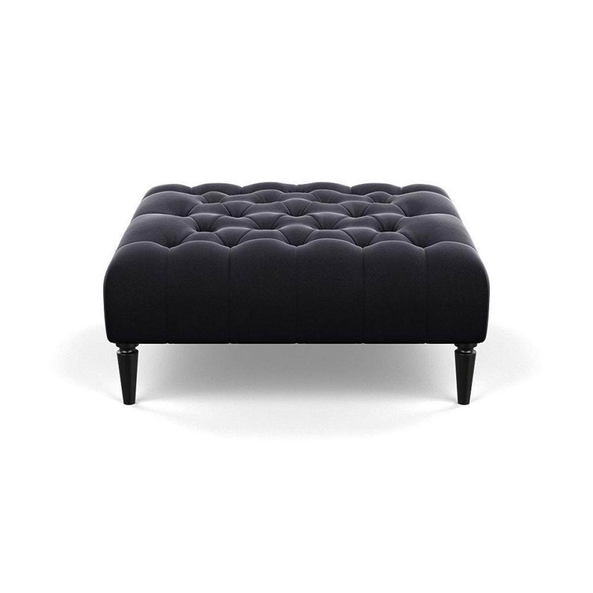Heal's Balmoral Ottoman Capelo LinenCotton Sea Shanty Walnut Feet - Heal's UK Furniture – image 12