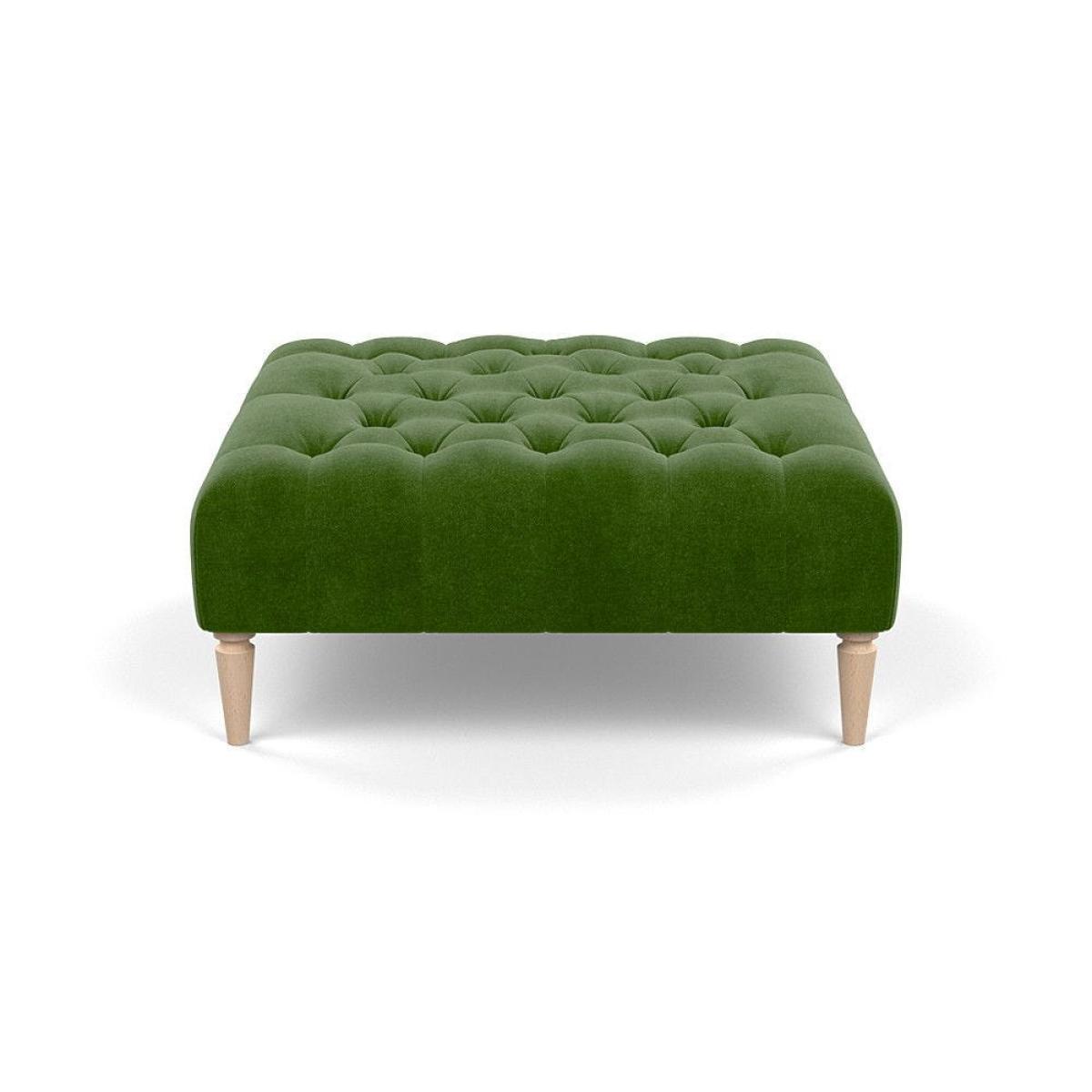 Heal's Balmoral Ottoman Capelo LinenCotton Sea Shanty Walnut Feet - Heal's UK Furniture – image 19