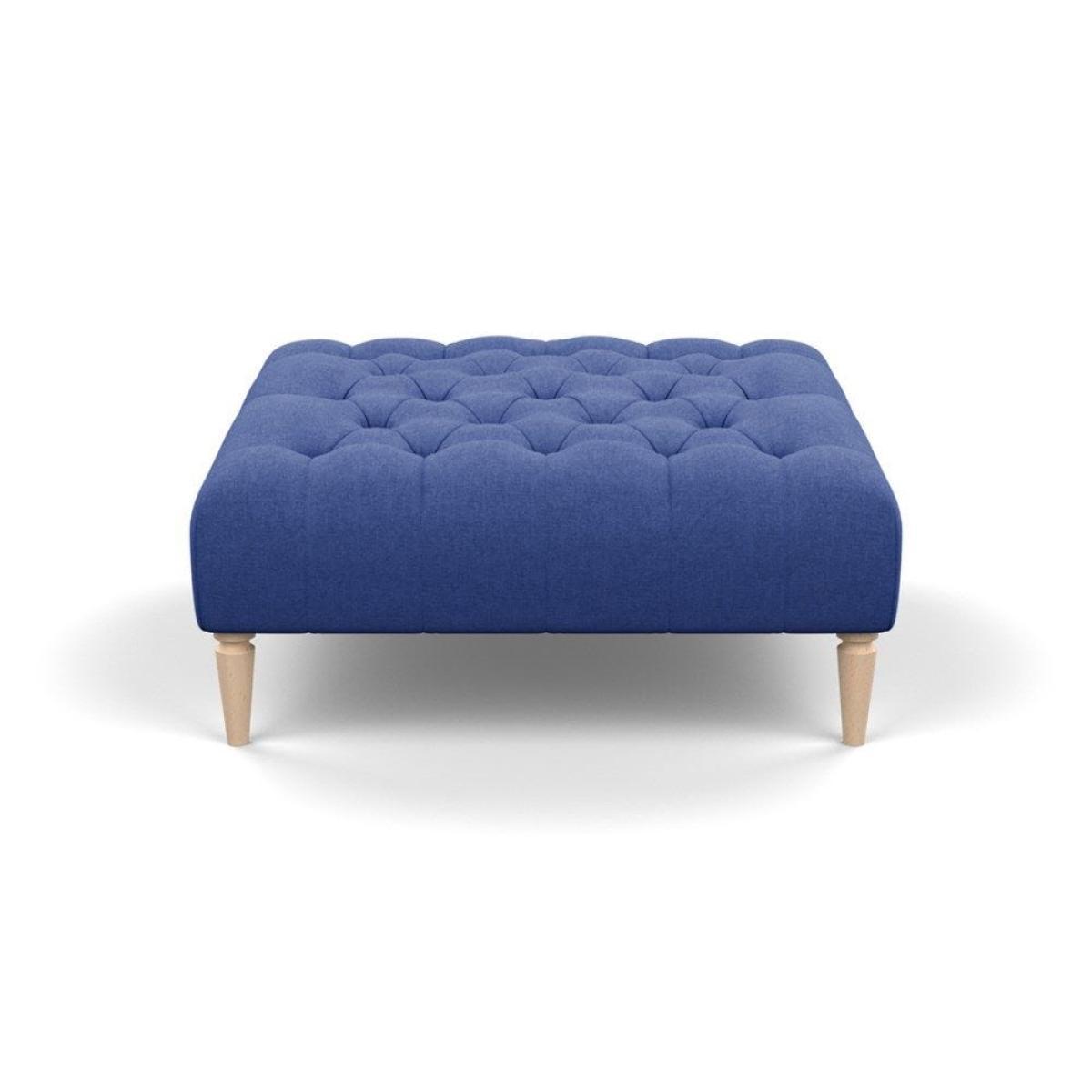 Heal's Balmoral Ottoman Capelo LinenCotton Sea Shanty Walnut Feet - Heal's UK Furniture – image 24