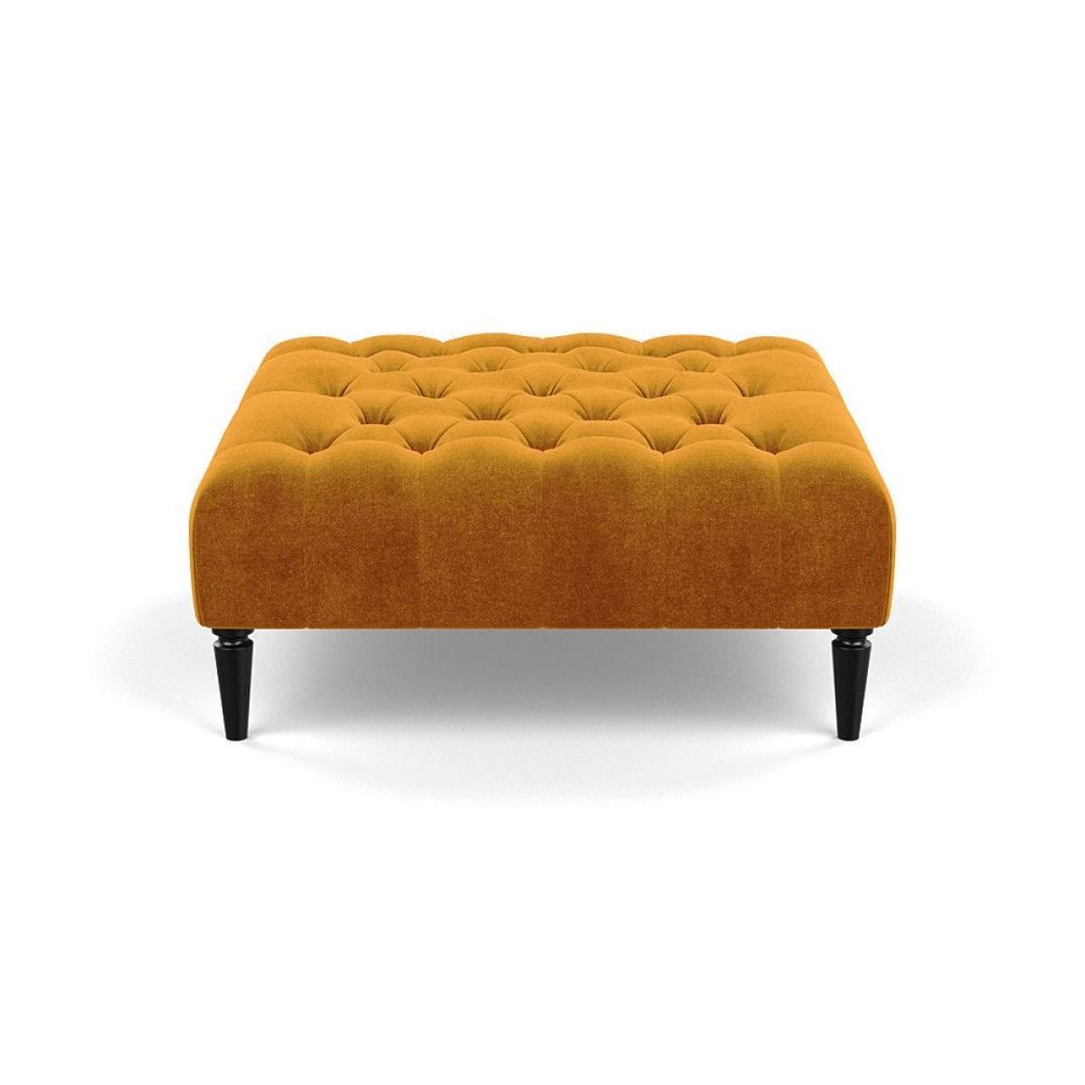 Heal's Balmoral Ottoman Capelo LinenCotton Sea Shanty Walnut Feet - Heal's UK Furniture – image 29
