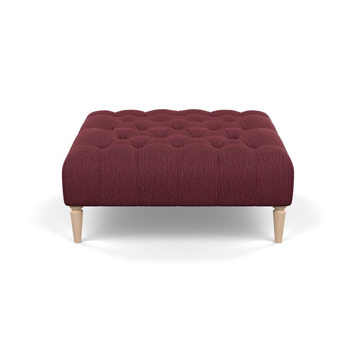 Heal's Balmoral Ottoman Capelo LinenCotton Sea Shanty Walnut Feet - Heal's UK Furniture – image 30