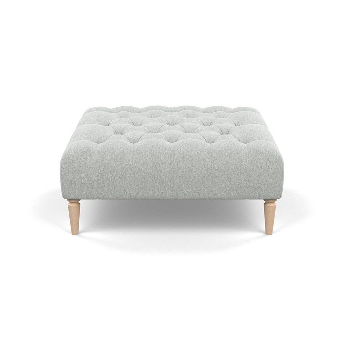 Heal's Balmoral Ottoman Capelo LinenCotton Sea Shanty Walnut Feet - Heal's UK Furniture – image 31