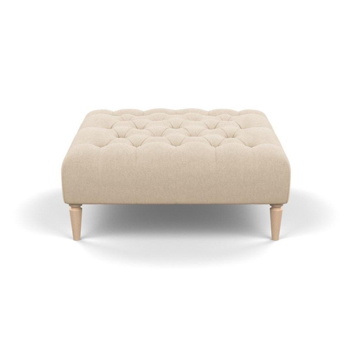Heal's Balmoral Ottoman Capelo LinenCotton Sea Shanty Walnut Feet - Heal's UK Furniture – image 36