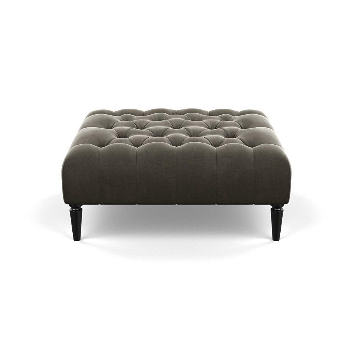 Heal's Balmoral Ottoman Capelo LinenCotton Sea Shanty Walnut Feet - Heal's UK Furniture – image 37