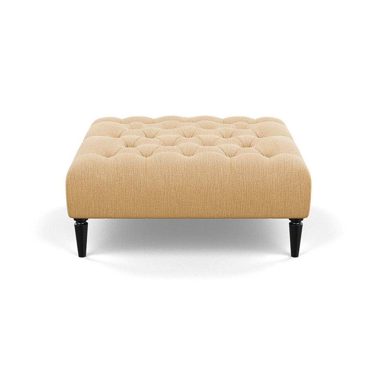 Heal's Balmoral Ottoman Capelo LinenCotton Sea Shanty Walnut Feet - Heal's UK Furniture – image 41