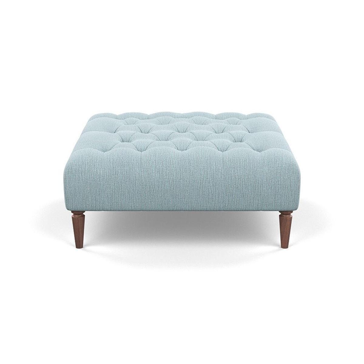 Heal's Balmoral Ottoman Capelo LinenCotton Sea Shanty Walnut Feet - Heal's UK Furniture – image 43