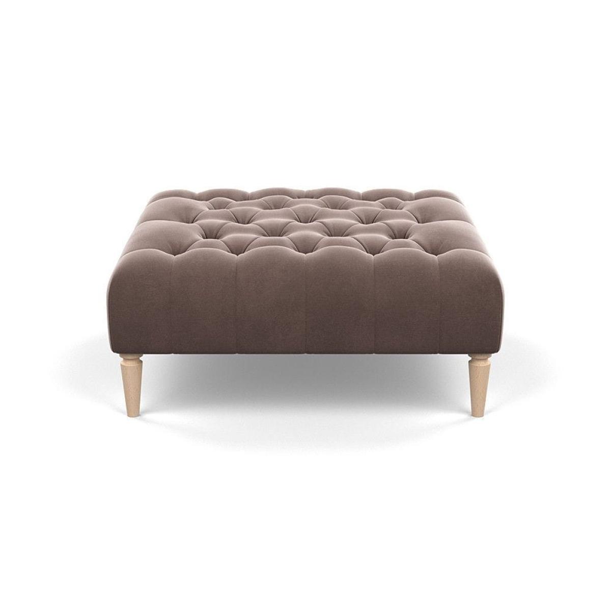 Heal's Balmoral Ottoman Capelo LinenCotton Sea Shanty Walnut Feet - Heal's UK Furniture – image 48