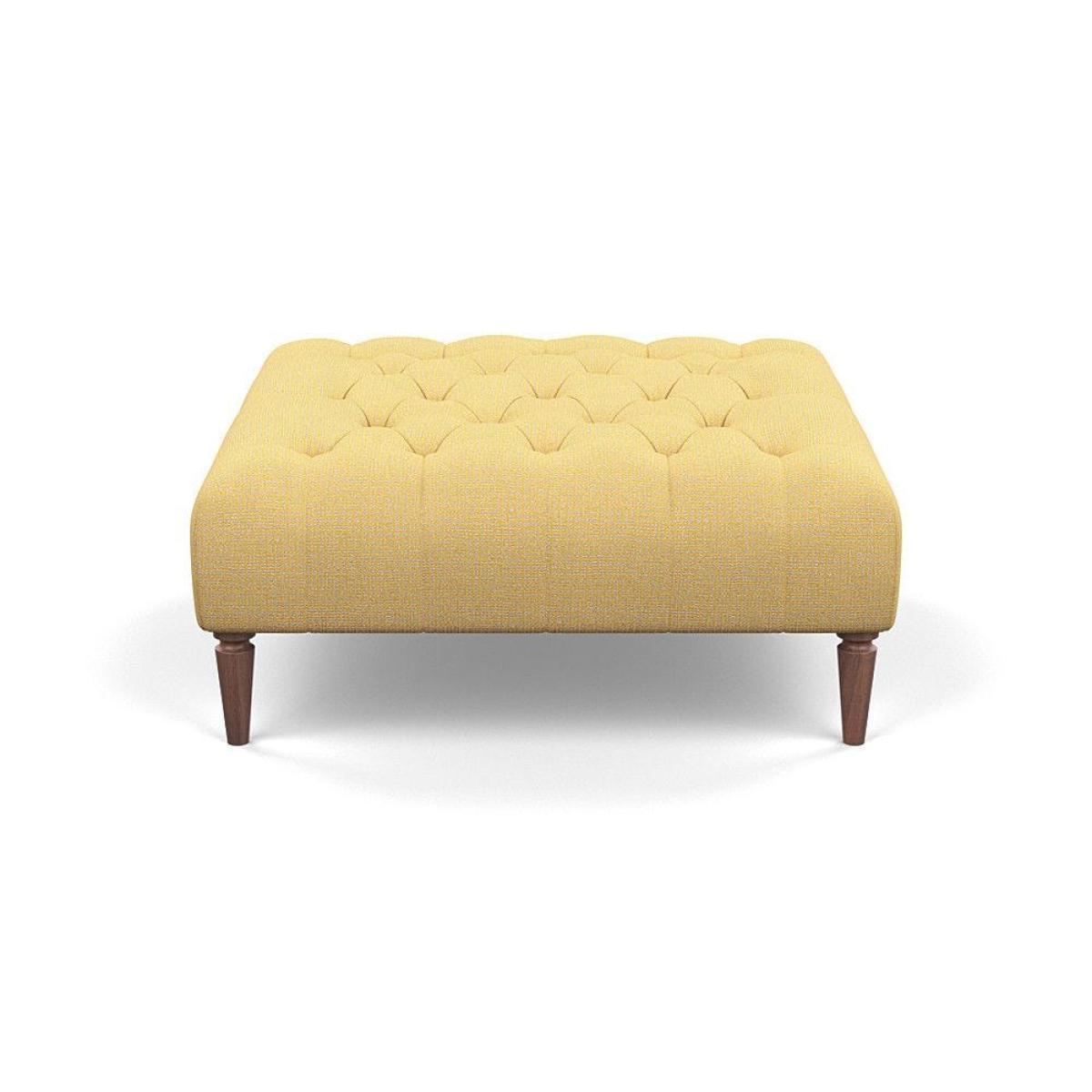 Heal's Balmoral Ottoman Capelo LinenCotton Sea Shanty Walnut Feet - Heal's UK Furniture – image 52