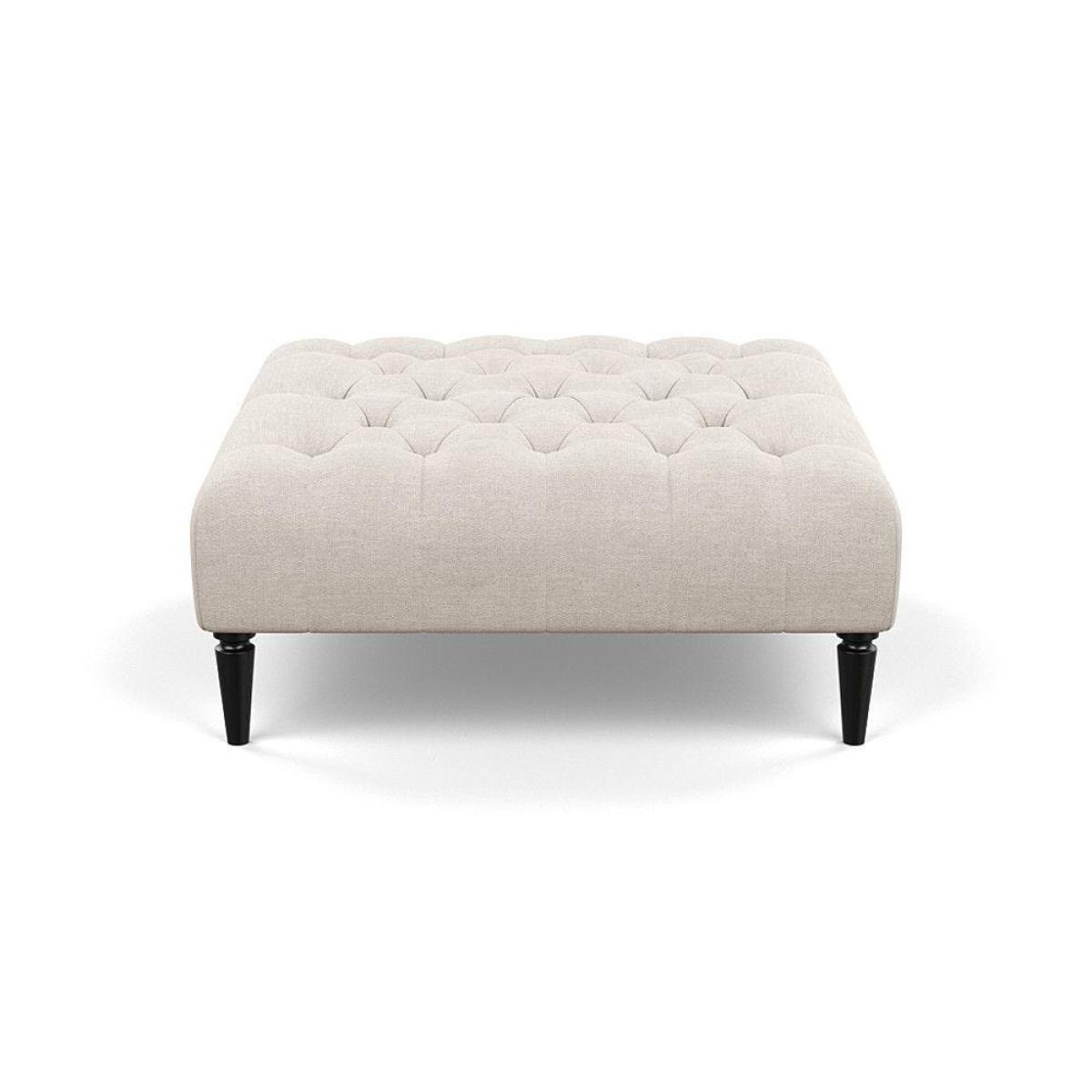 Heal's Balmoral Ottoman Capelo LinenCotton Sea Shanty Walnut Feet - Heal's UK Furniture – image 53