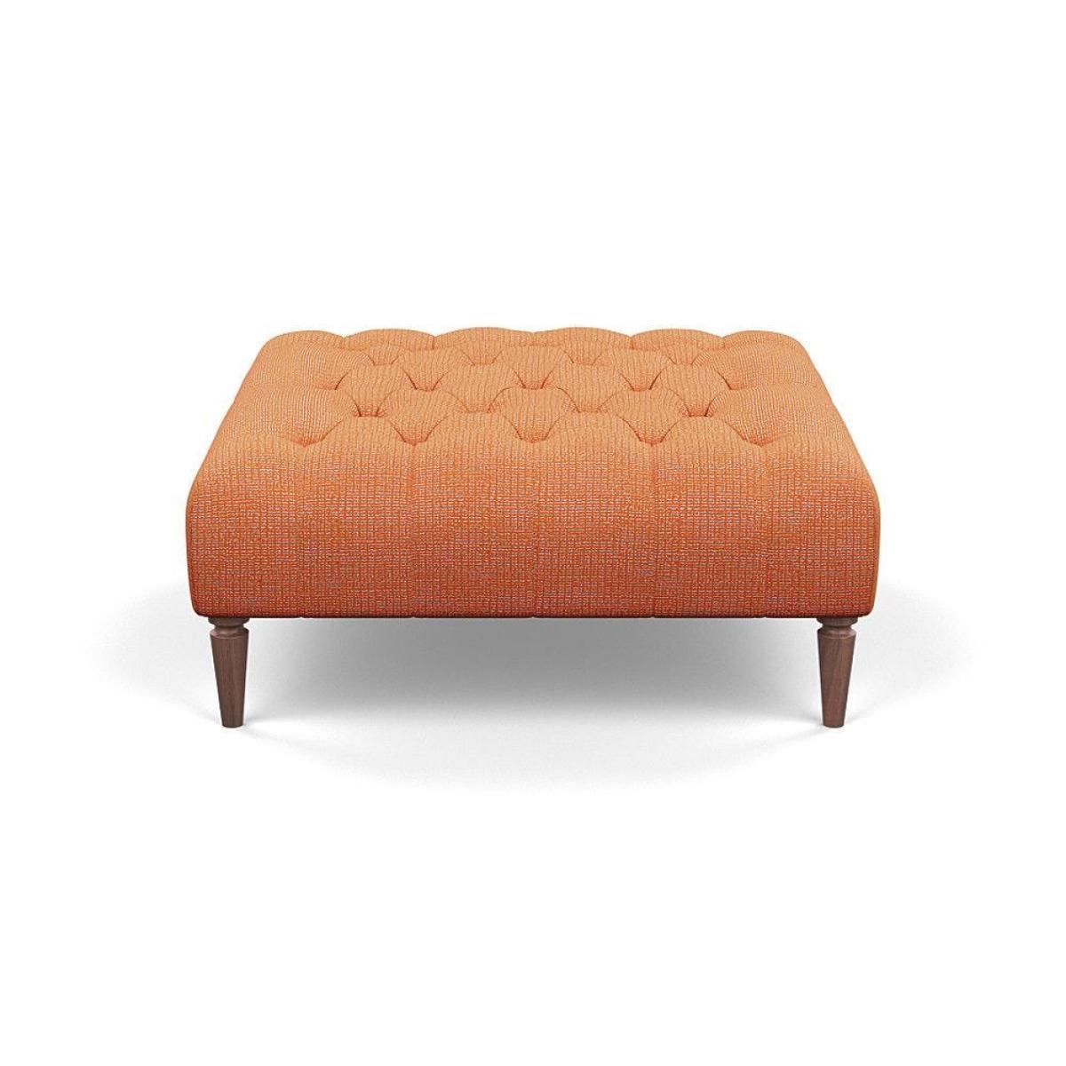 Heal's Balmoral Ottoman Capelo LinenCotton Sea Shanty Walnut Feet - Heal's UK Furniture – image 55