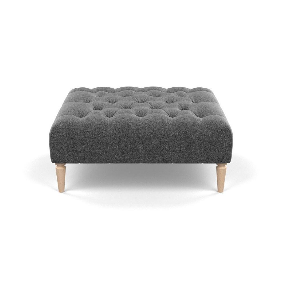 Heal's Balmoral Ottoman Capelo LinenCotton Sea Shanty Walnut Feet - Heal's UK Furniture – image 57