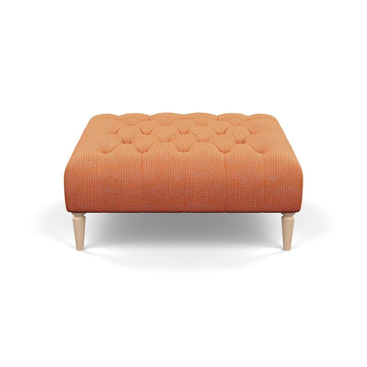 Heal's Balmoral Ottoman Capelo LinenCotton Sea Shanty Walnut Feet - Heal's UK Furniture – image 59