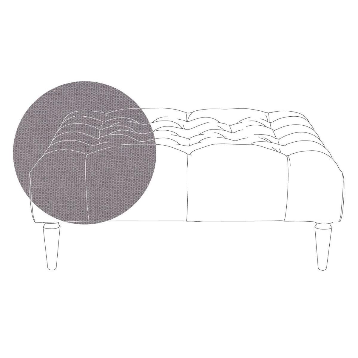 Heal's Balmoral Ottoman Capelo LinenCotton Sea Shanty Walnut Feet - Heal's UK Furniture – image 64