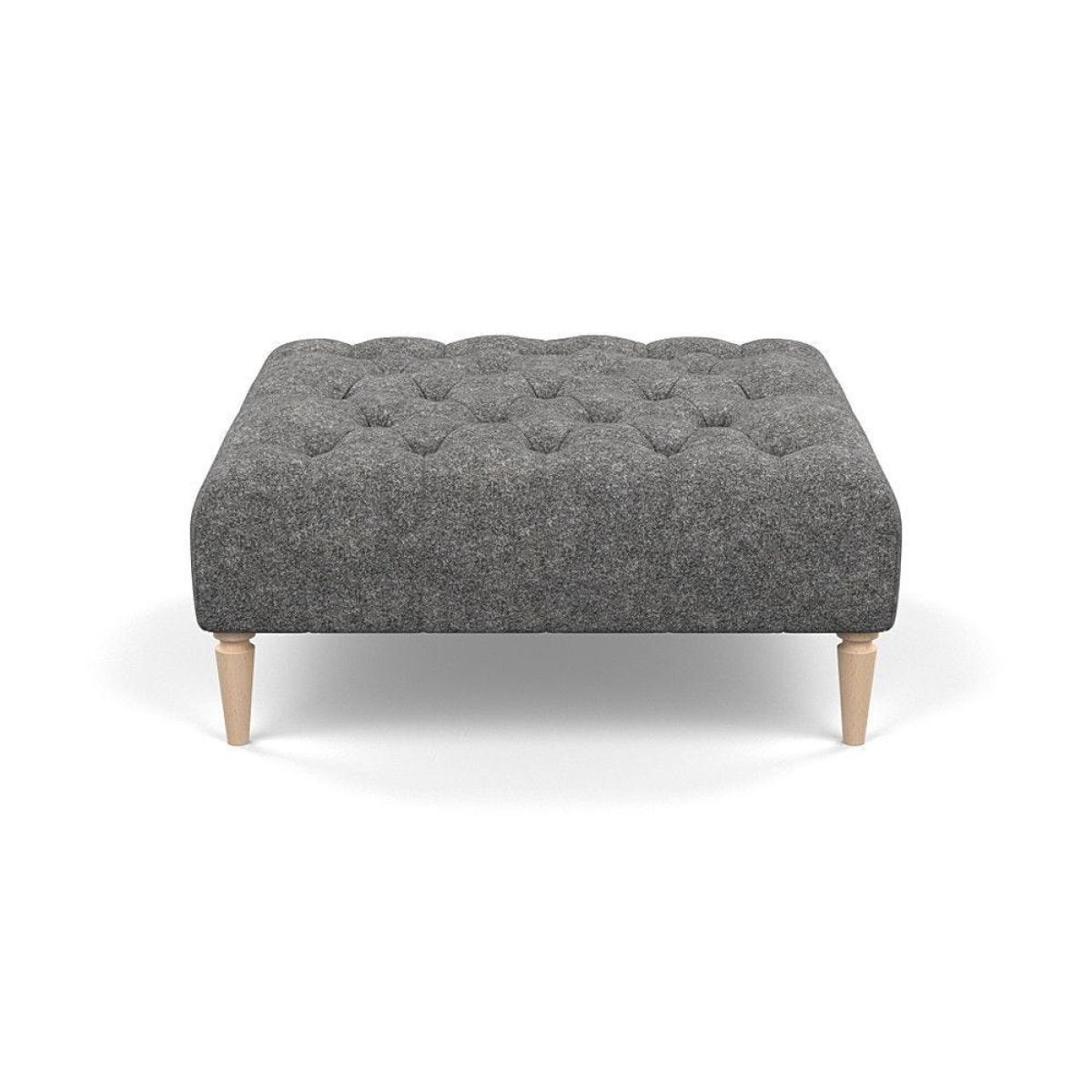 Heal's Balmoral Ottoman Capelo LinenCotton Sea Shanty Walnut Feet - Heal's UK Furniture – image 65