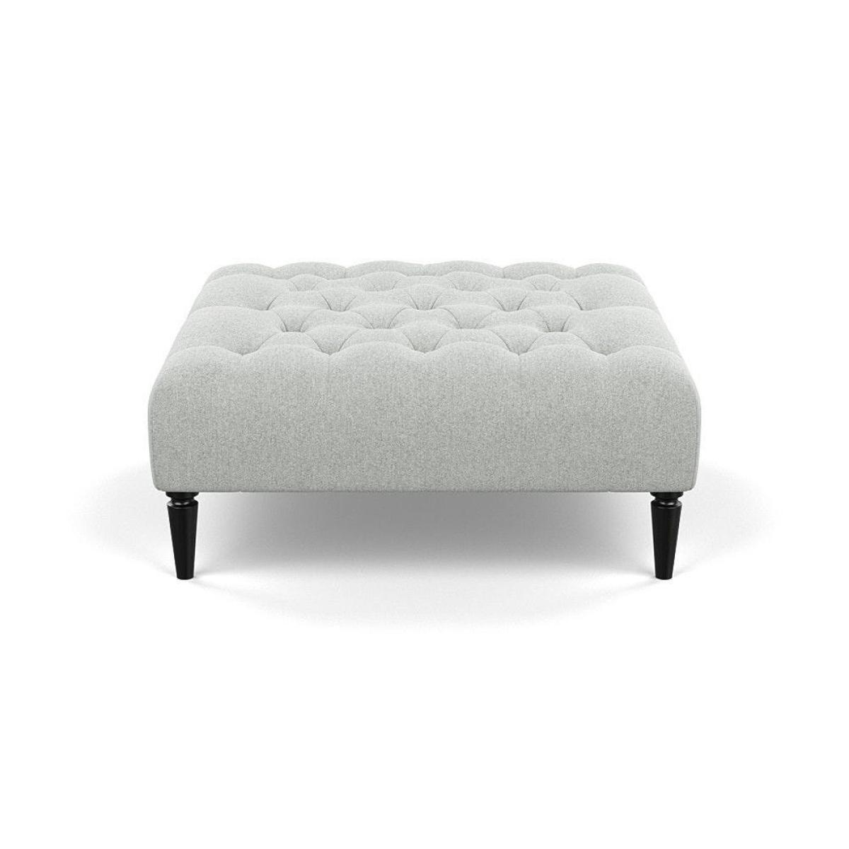 Heal's Balmoral Ottoman Capelo LinenCotton Sea Shanty Walnut Feet - Heal's UK Furniture – image 67