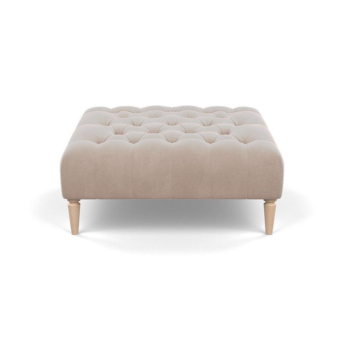 Heal's Balmoral Ottoman Capelo LinenCotton Sea Shanty Walnut Feet - Heal's UK Furniture – image 77