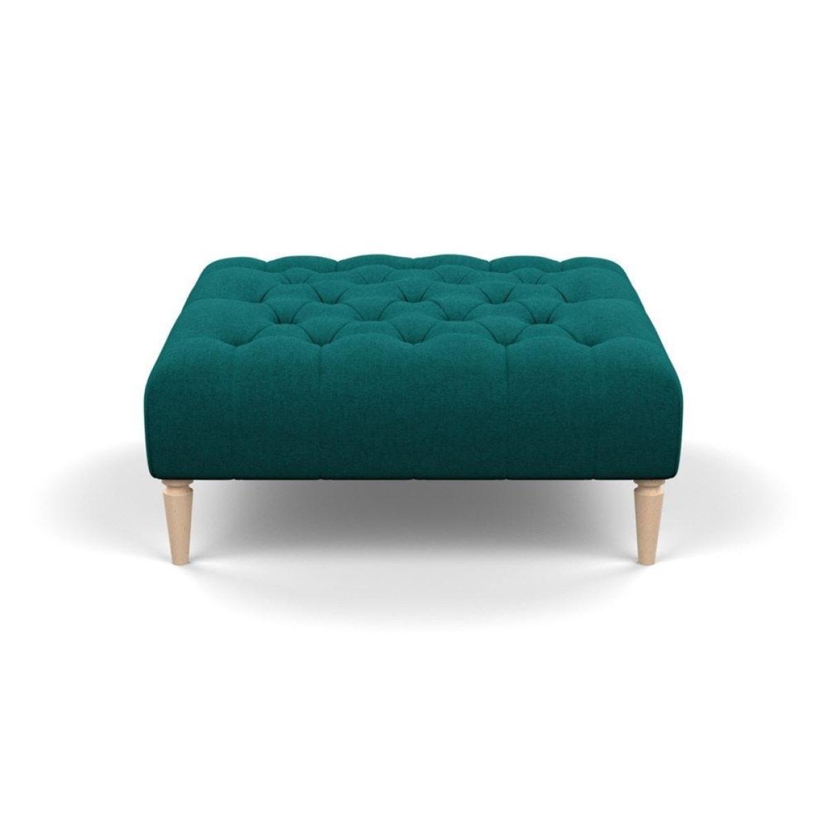 Heal's Balmoral Ottoman Capelo LinenCotton Sea Shanty Walnut Feet - Heal's UK Furniture – image 79