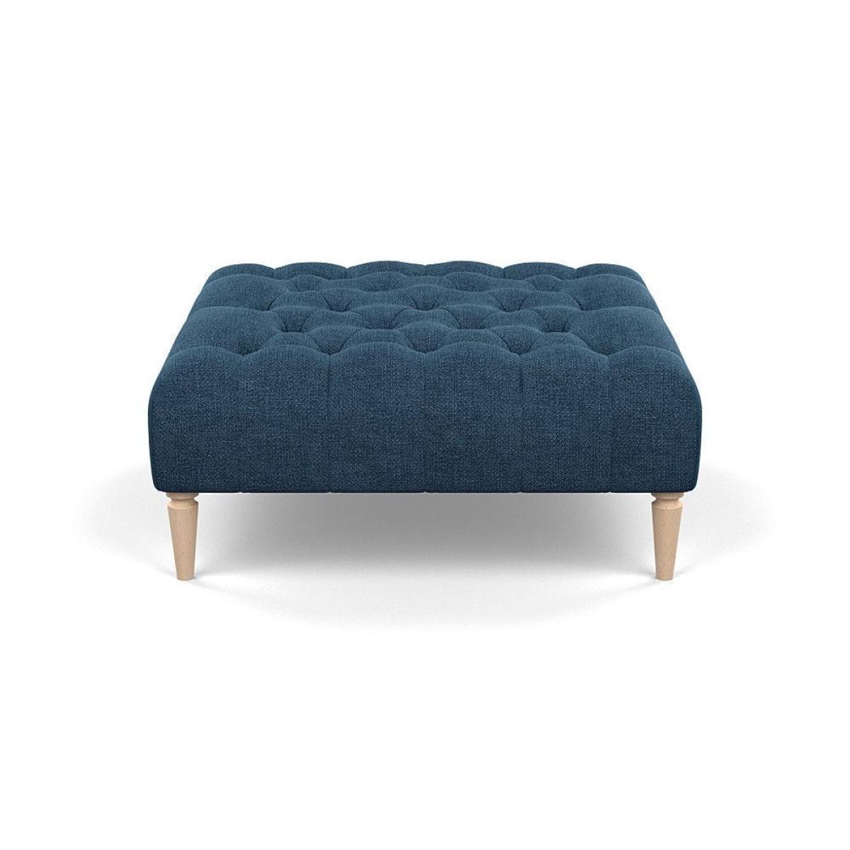 Heal's Balmoral Ottoman Capelo LinenCotton Sea Shanty Walnut Feet - Heal's UK Furniture – image 81