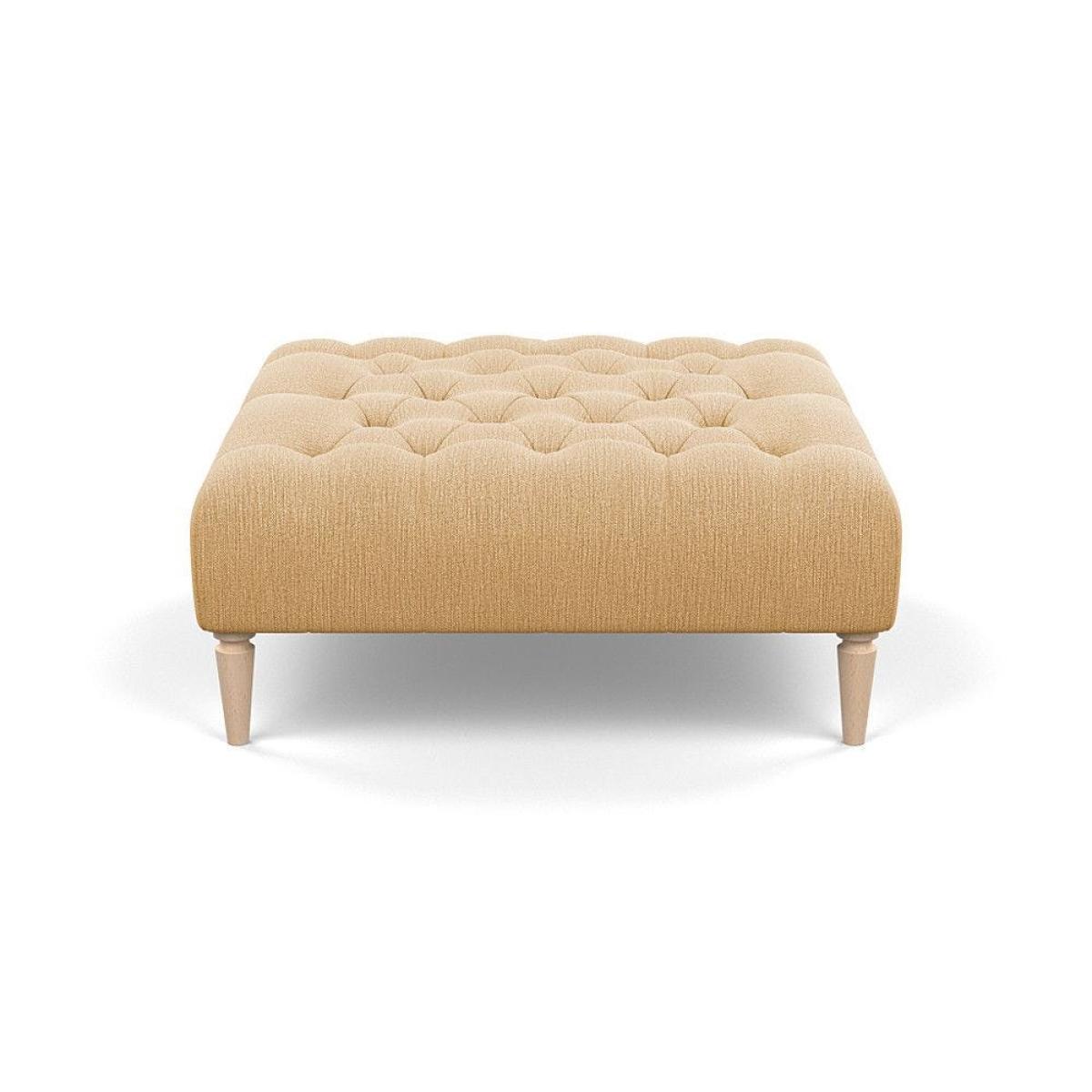 Heal's Balmoral Ottoman Capelo LinenCotton Sea Shanty Walnut Feet - Heal's UK Furniture – image 82