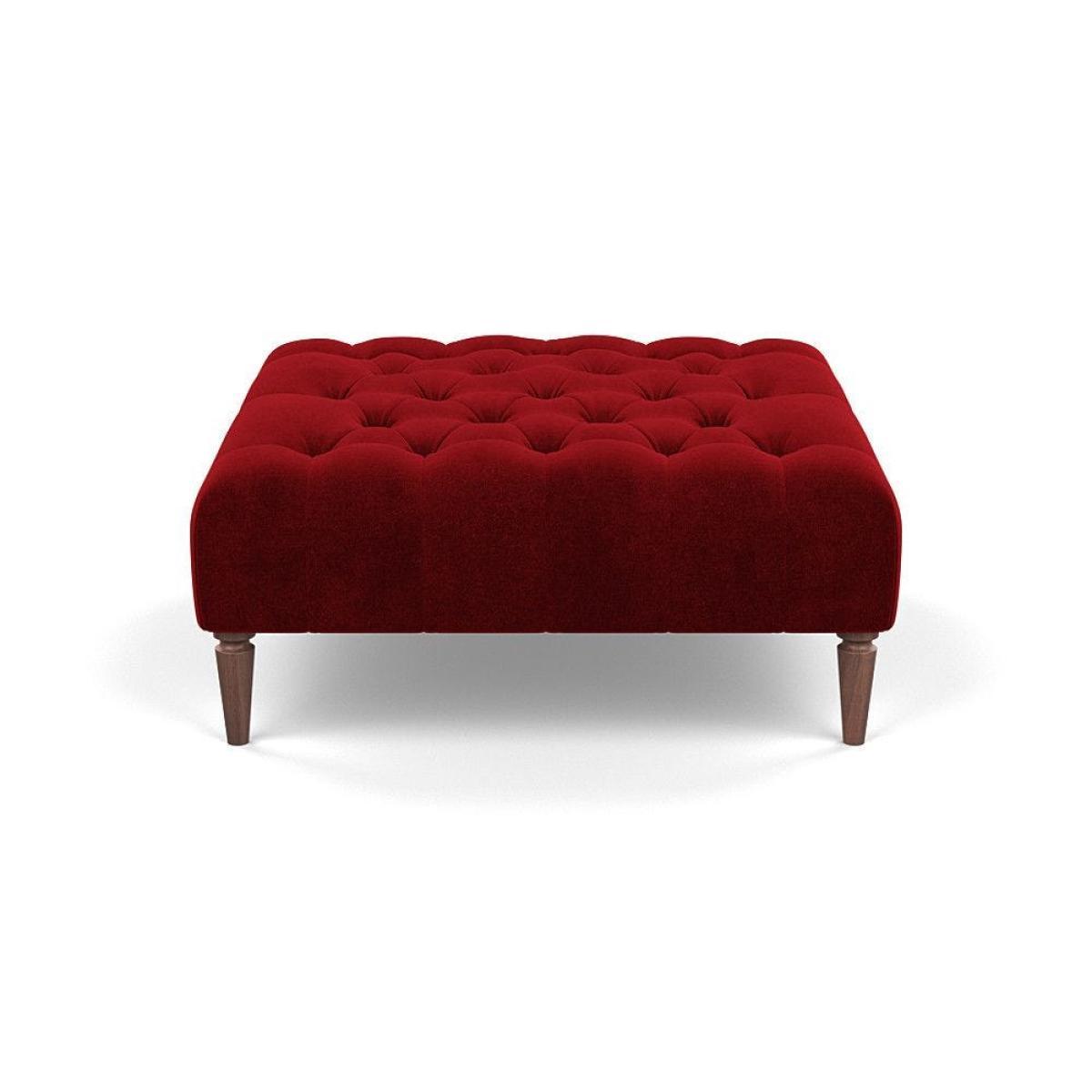 Heal's Balmoral Ottoman Capelo LinenCotton Sea Shanty Walnut Feet - Heal's UK Furniture – image 84