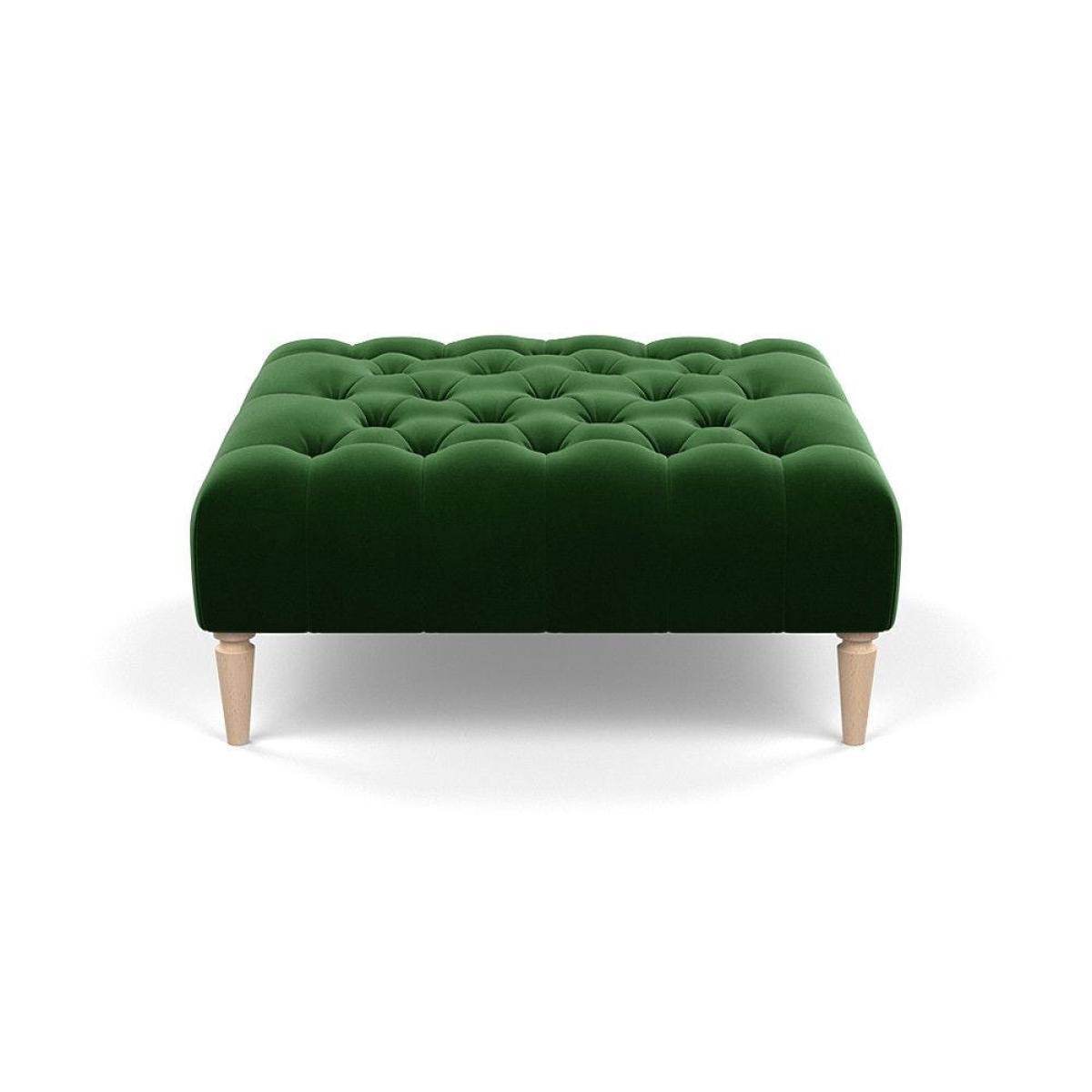 Heal's Balmoral Ottoman Capelo LinenCotton Sea Shanty Walnut Feet - Heal's UK Furniture – image 93