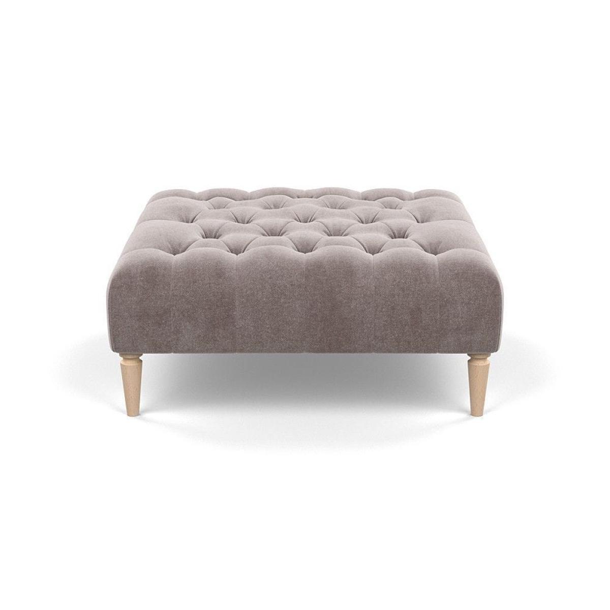 Heal's Balmoral Ottoman Capelo LinenCotton Sea Shanty Walnut Feet - Heal's UK Furniture – image 95